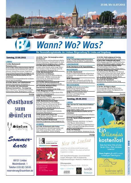 27.06.2015 Lindauer Bürgerzeitung