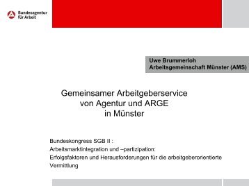 Organisation des Gemeinsamen AGS - bundeskongress-sgb2.de