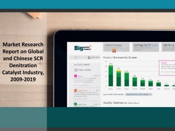 Market Research Report on Global and Chinese SCR Denitration Catalyst Industry, 2009-2019