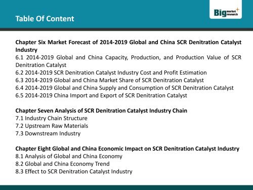 Market Research Report on Global and Chinese SCR Denitration Catalyst Industry, 2009-2019