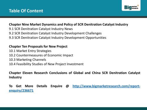 Market Research Report on Global and Chinese SCR Denitration Catalyst Industry, 2009-2019