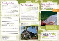 Flyer-Download - Christliches Freizeithaus Birkenhof MÃ¼den