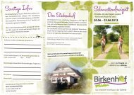 Flyer-Download - Christliches Freizeithaus Birkenhof MÃ¼den