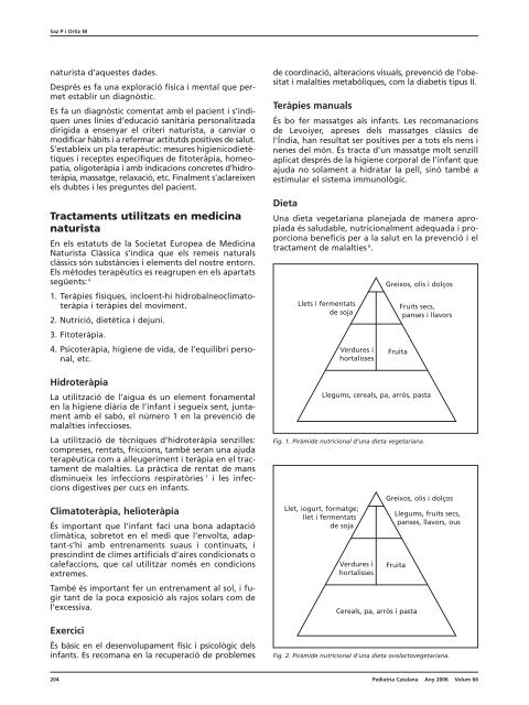 Medicina naturista en pediatria - Societat Catalana de Pediatria
