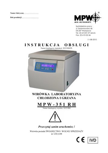 pobierz - MPW Med. Instruments