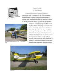 Jim Miller's Kitfox 7 By David Gustafson The two ... - Aircraft Spruce