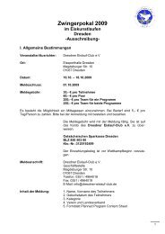 Ausschreibung - Dresdner Eislauf-Club eV
