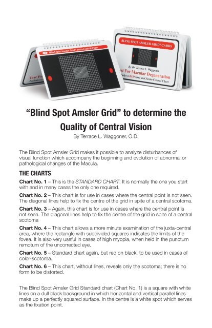 Amsler Chart Instructions