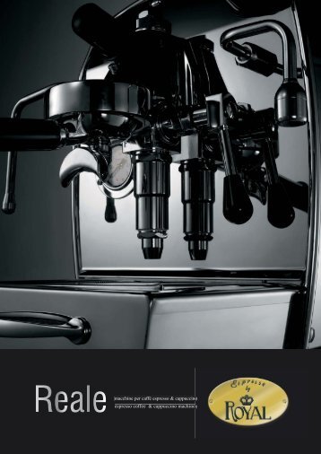 Datenblatt / Technische Daten Reale - Der Espressomaschinendoctor