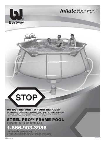 Octogon Frame Pool - Bestway