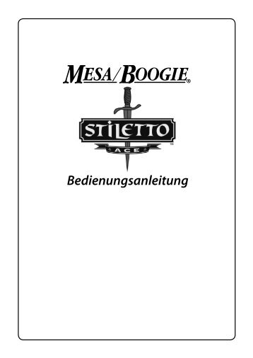 Stiletto Ace.pdf - Mesa Boogie