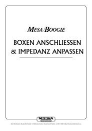 BOXEN ANSCHLIESSEN &amp; IMPEDANZ ANPASSEN