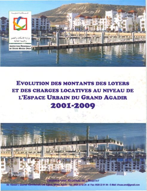 SSL Agadir 2001-2009.pdf - Ministère de l'Habitat, de l'urbanisme et ...