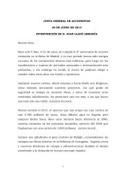 1 SPEECH BY MR JUAN LLADÓ ARBURÚA GENERAL ...