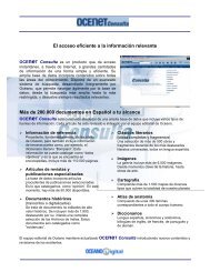 El acceso eficiente a la informaciÃ³n relevante MÃ¡s ... - OcÃ©ano Digital