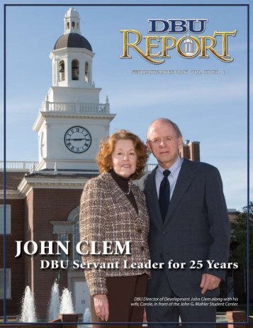 John Clem Helping to Build DBU for 25 Years - Dallas Baptist ...