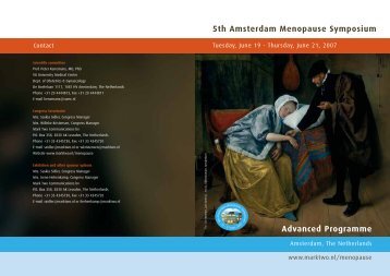 5th Amsterdam Menopause Symposium Advanced ... - Menopausa