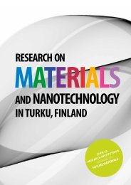 Research on Materials and Nanotechnology in Turku, Finland