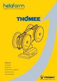 Helaform ThomÃ©e 2013 - Trident Industri AB