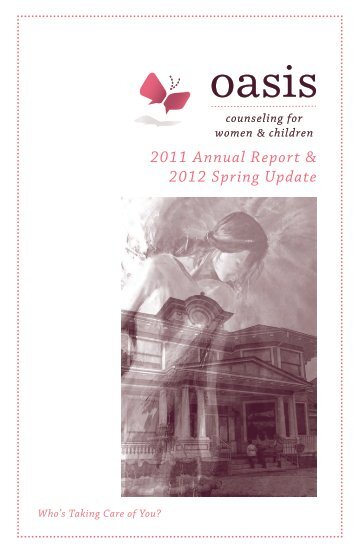 2011 Annual Report & 2012 Spring Update