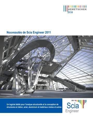 Nouveautés de Scia Engineer 2011 - Logiciels