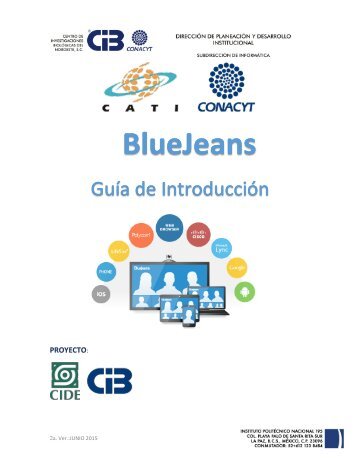 Manual de uso de BlueJeans