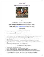 About Hannah Dodd.pdf - Horse Deals
