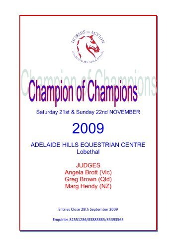Champion of Champions Programme.pdf - Horse Deals
