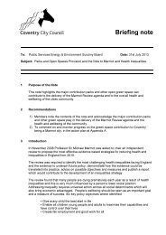 Briefing note - Meetings, agendas, and minutes