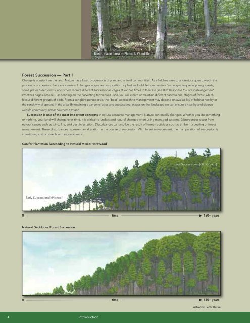 A land manager's guide to conserving habitat for forest birds in ...