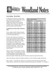 Log Scaling â Doyle Rule - Ontario woodlot.com