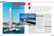 A trimaran for the fun of it - Multihulls World