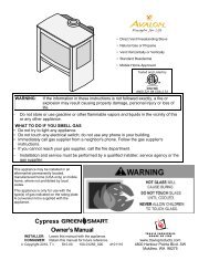 Pendleton 745 790 Owner S Manual Avalon