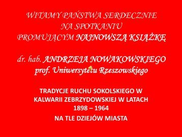 Prezentacja multimedialna, przygotowana przez Bibliotekę Publiczną