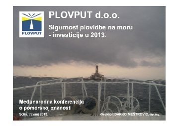 Sigurnost plovidbe na moru.pdf - Plovput