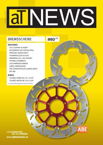 BREMSSCHEIBE - alpha Technik