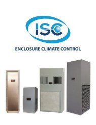 ISC Sales - ISC Enclosure Cooling