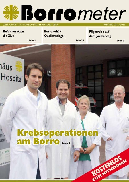 Lesetipps aus der Borro - Borromäus-Hospital gGmbH