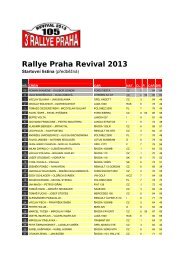 StartovnÃ­ listina RPR 2013 (pdf) - Rallylife