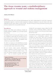 a multidisciplinary approach to wound and oedema ... - AWMA