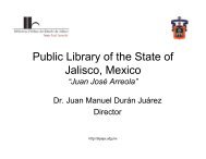 Public Library of the State of Jalisco, Mexico - Varastokirjasto