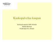 kaukopalvelun uudet logistiset valinnat - Varastokirjasto