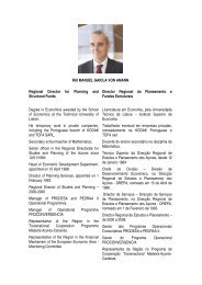 RUI MANUEL GAIOLA VON AMANN Regional ... - proconvergencia