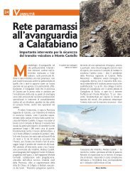 Rete paramassi all'avanguardia a Calatabiano - Provincia ...