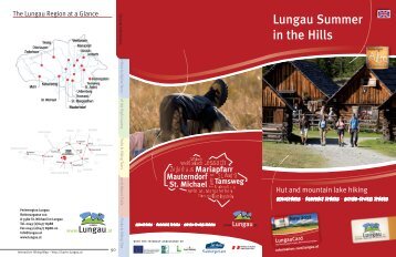 lungau summer in the hills brochure - Blasiwirt