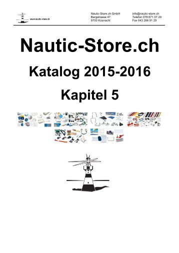 Nautic-Store.ch Bootszubehör Katalog Kapitel 5