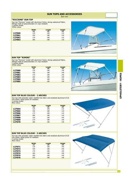 Nautic-Store.ch Bootszubehör Katalog Kapitel 5