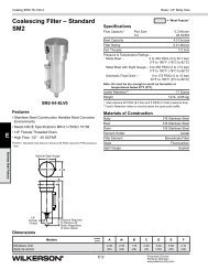 SM2 Series - Wilkerson Corporation