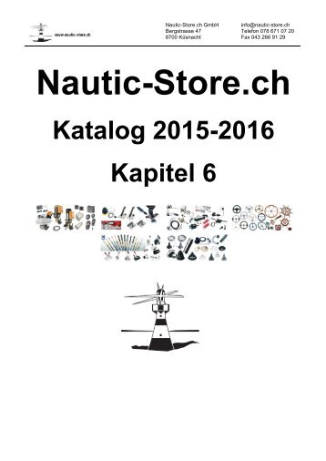 Nautic-Store.ch Bootszubehör Katalog Kapitel 6