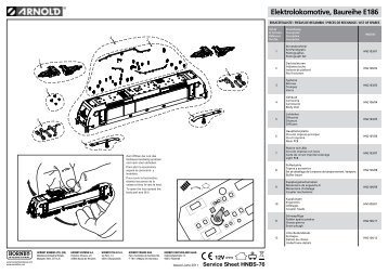 HN 2106 - ARNOLD - Ersatzteile